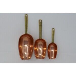 ODI Solid Copper Vintage Scoops Made in Korea
